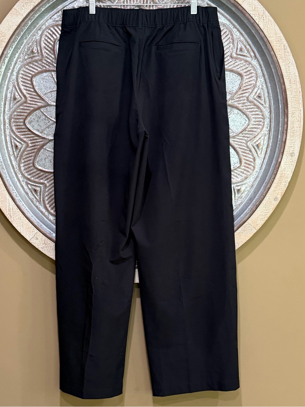 Men’s 360 Lifestyle- all in motion Black Straight Leg Chino Trousers Quick Dry - Picture 5 of 7